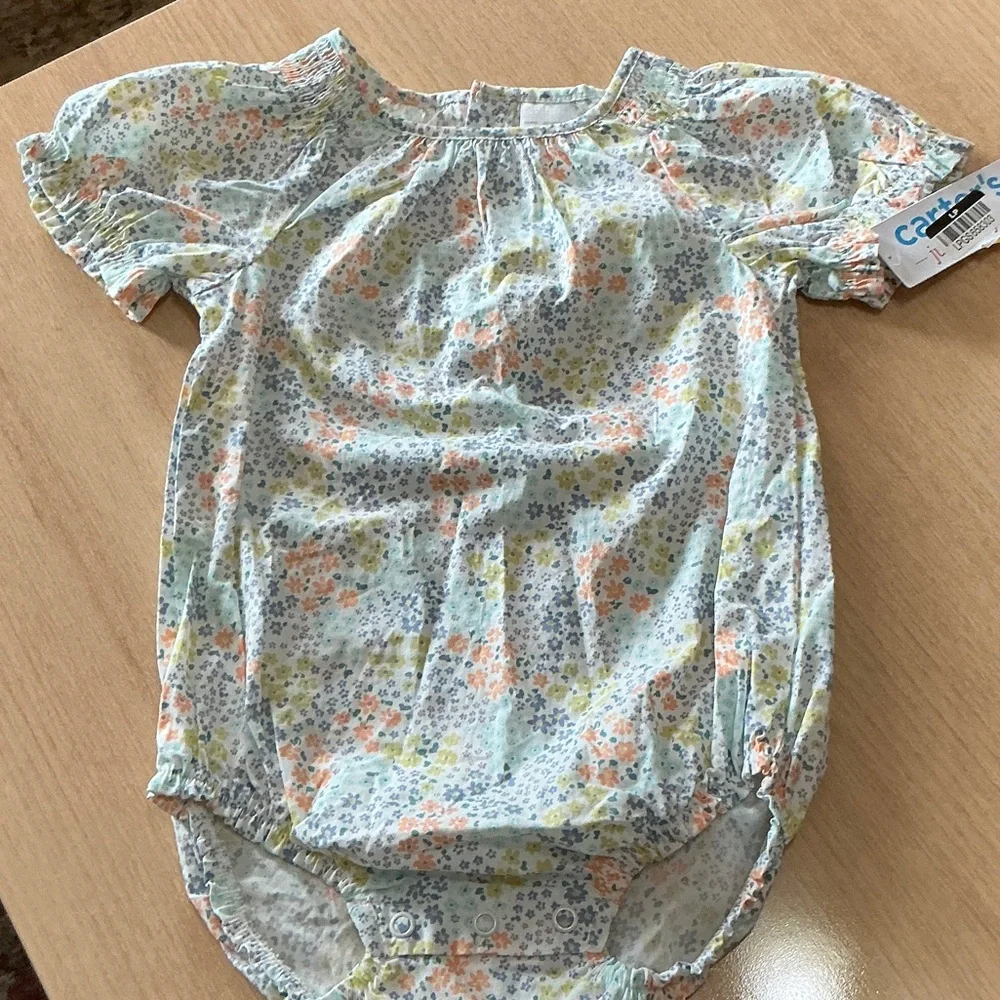 Kids One-Piece Sleeveless Rompers Pack - Lime Green & Rust - Picture 12 of 12